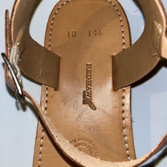 Redhawk Boot Co. Natural Genuine Leather Gladiator Sandals (146) Women’s 10 NEW - Picture 5 of 7